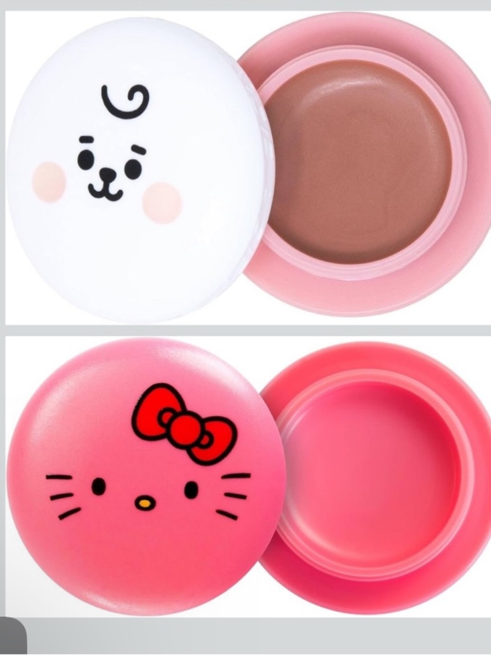 The Crème Shop x Hello Kitty x BT21 Moisturizing Macaron Lip Balm Duo-
L Ltd Ed - Picture 4 of 4